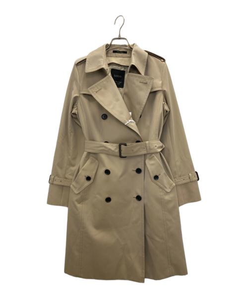 SANYO（サンヨー）SANYO (サンヨー) ライナー付トレンチコート ブラウン サイズ:Lの古着・服飾アイテム