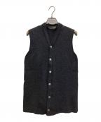 COMME des GARCONS HOMME PLUSコムデギャルソンオムプリュス）の古着「ニットベスト」｜ブラック