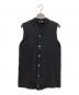 COMME des GARCONS HOMME PLUS（コムデギャルソンオムプリュス）の古着「ニットベスト」｜ブラック