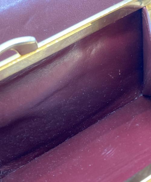 Cartier（カルティエ）Cartier (カルティエ) 3つ折り財布 ボルドーの古着・服飾アイテム