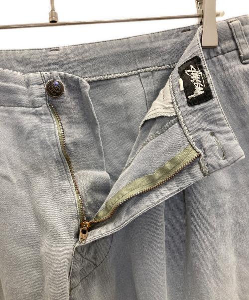 stussy（ステューシー）stussy (ステューシー) 80s チノパンツ ブルー サイズ:33の古着・服飾アイテム