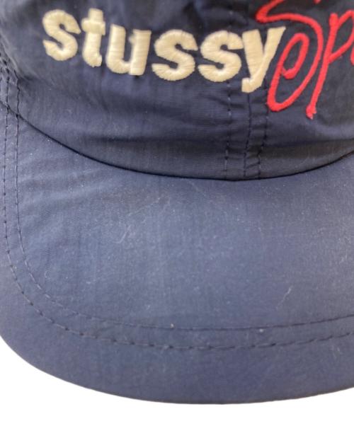 stussy（ステューシー）stussy (ステューシー) 90s ロゴ刺繍キャップ サイズ:Lの古着・服飾アイテム