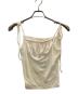 中古・古着 ANDMARY (アンドマリー) Sophia layered top ブラック×ベージュ サイズ:FREE：5000円