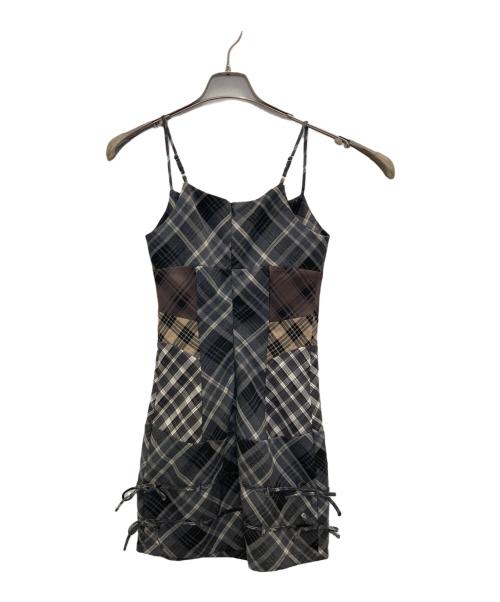 ANDMARY（アンドマリー）ANDMARY (アンドマリー) Aine set mini dress グレー サイズ:Fの古着・服飾アイテム