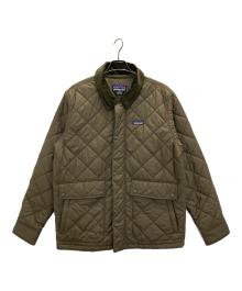 Patagonia（パタゴニア）の古着「Diamond Quilted Jacke」｜グリーン