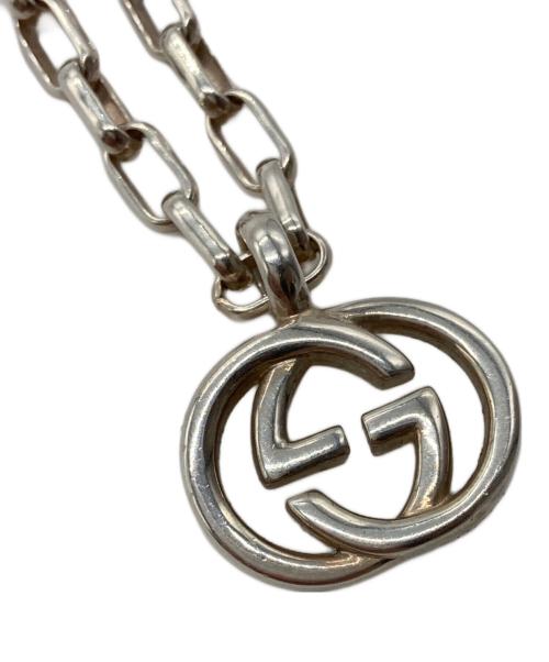 GUCCI（グッチ）GUCCI (グッチ) インターロッキングGネックレス シルバーの古着・服飾アイテム