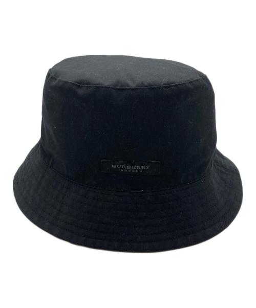 BURBERRY LONDON（バーバリーロンドン）BURBERRY LONDON (バーバリーロンドン) バケットハット ベージュ×ブラックの古着・服飾アイテム