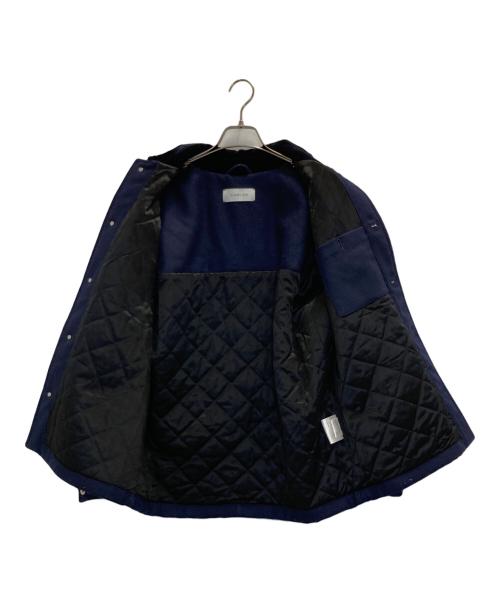 CARUSO（カルーゾ）CARUSO (カルーゾ) 襟コーデュロイキルティングジャケット ネイビー サイズ:SIZE 48の古着・服飾アイテム