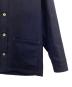 中古・古着 CARUSO (カルーゾ) 襟コーデュロイキルティングジャケット ネイビー サイズ:SIZE 48：20000円