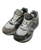 NEW BALANCE×paperboy×BEAMSニューバランス×ペーパーボーイ×ビームス）の古着「ローカットスニーカー」｜グレー