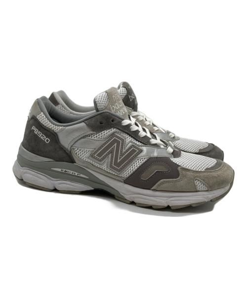 NEW BALANCE（ニューバランス）NEW BALANCE (ニューバランス) PAPERBOY (ペーパーボーイ) BEAMS (ビームス) ローカットスニーカー グレー サイズ:UK8　1/2の古着・服飾アイテム