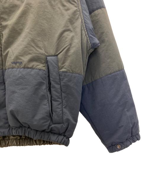 NAUTICA（ノーティカ）NAUTICA (ノーティカ) リバーシブルエコレザーブルゾン ブラック×ネイビー サイズ:SIZE Lの古着・服飾アイテム