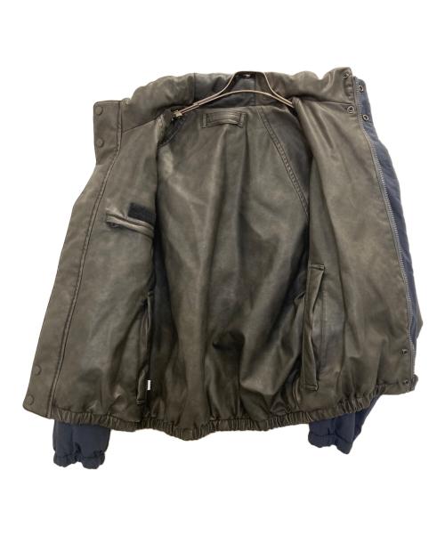 NAUTICA（ノーティカ）NAUTICA (ノーティカ) リバーシブルエコレザーブルゾン ブラック×ネイビー サイズ:SIZE Lの古着・服飾アイテム