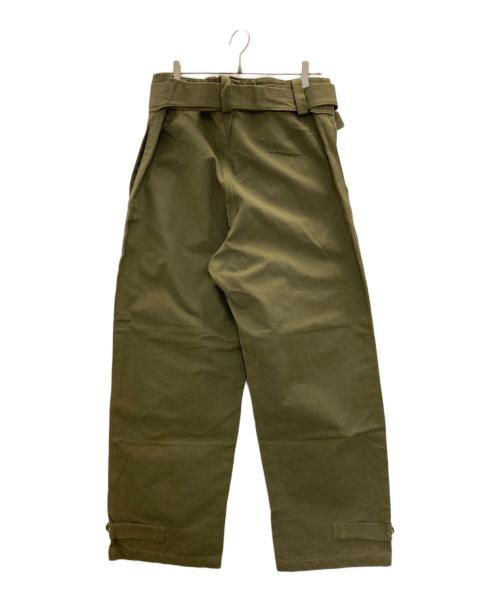 French Army（フランス軍）French Army (フランス軍) M-35 モーターサイクルパンツ カーキ サイズ:2の古着・服飾アイテム