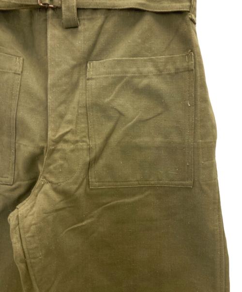 French Army（フランス軍）French Army (フランス軍) M-35 モーターサイクルパンツ カーキ サイズ:2の古着・服飾アイテム