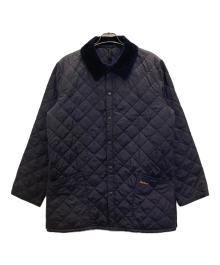 Barbour（バブアー）の古着「LIDDESDALE QUILTED キルティングコート」｜ネイビー