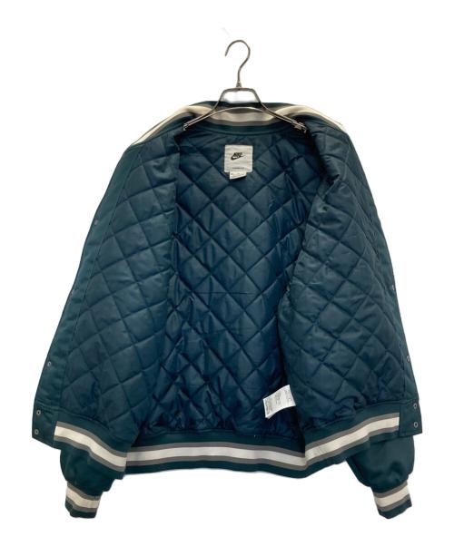 NIKE（ナイキ）NIKE (ナイキ) SATIN JKT NCPS グリーン サイズ:XXLの古着・服飾アイテム