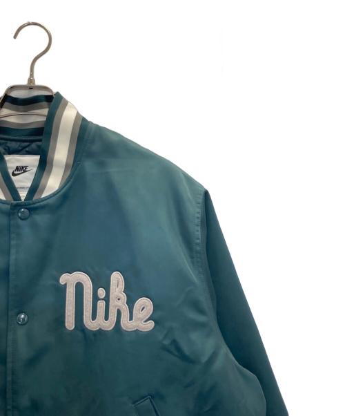 NIKE（ナイキ）NIKE (ナイキ) SATIN JKT NCPS グリーン サイズ:XXLの古着・服飾アイテム