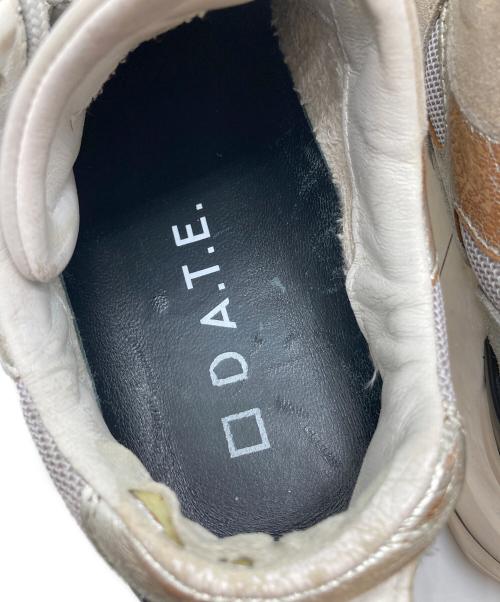 D.A.T.E.（デイト）D.A.T.E. (デイト) ローカットスニーカー グレー サイズ:22.5㎝の古着・服飾アイテム