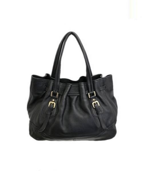PRADA（プラダ）PRADA (プラダ) タッセッルレザーハンドバッグ ブラック BR3571の古着・服飾アイテム