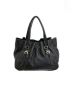 PRADA (プラダ) タッセッルレザーハンドバッグ ブラック BR3571：39800円