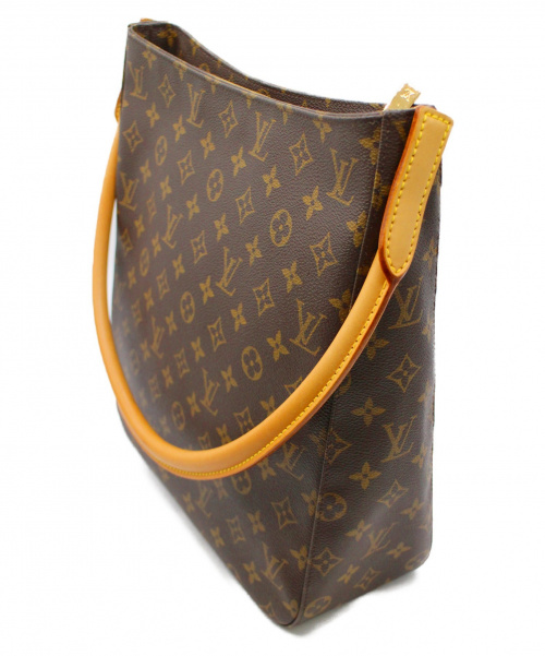 LOUIS VUITTON（ルイ ヴィトン）LOUIS VUITTON (ルイヴィトン) ルーピングGM ブラウン サイズ:GM モノグラム M51145 DU0042　フランス製　ルーピングGMの古着・服飾アイテム