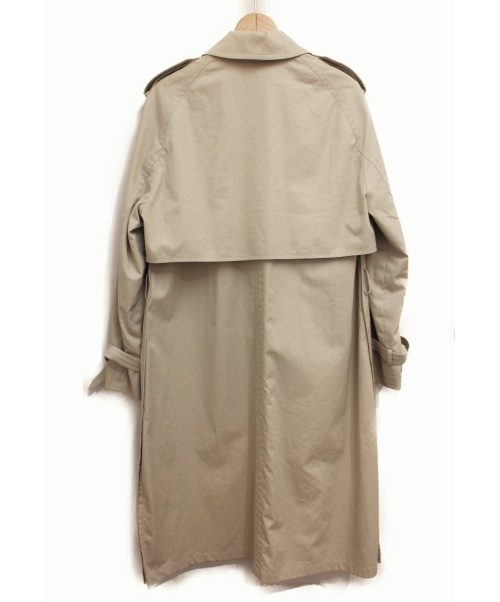 HERMES（エルメス）HERMES (エルメス) 2WAYトレンチコート/マルジェラ期 ベージュ サイズ:S マルジェラ期　フランス製の古着・服飾アイテム