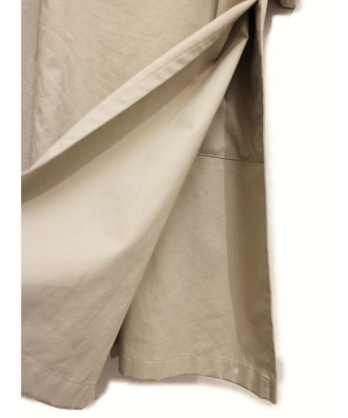 HERMES（エルメス）HERMES (エルメス) 2WAYトレンチコート/マルジェラ期 ベージュ サイズ:S マルジェラ期　フランス製の古着・服飾アイテム