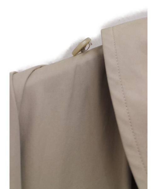 HERMES（エルメス）HERMES (エルメス) 2WAYトレンチコート/マルジェラ期 ベージュ サイズ:S マルジェラ期　フランス製の古着・服飾アイテム