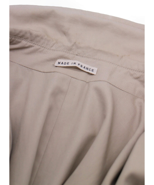 HERMES（エルメス）HERMES (エルメス) 2WAYトレンチコート/マルジェラ期 ベージュ サイズ:S マルジェラ期　フランス製の古着・服飾アイテム