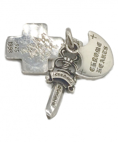 CHROME HEARTS（クロムハーツ）CHROME HEARTS (クロムハーツ) 3トリンケッツネックレストップ サイズ:上記参照 SILVER925　3TRINKETS　の古着・服飾アイテム