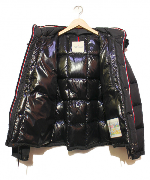MONCLER（モンクレール）MONCLER (モンクレール) ダウンジャケット ブラック サイズ:1 VERNET 54155の古着・服飾アイテム