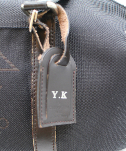 LOUIS VUITTON（ルイ ヴィトン）LOUIS VUITTON (ルイヴィトン) アカタン ブラック サイズ:- イニシャル入の古着・服飾アイテム