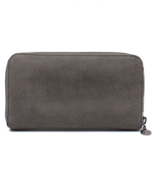 STELLA McCARTNEY（ステラマッカートニー）STELLA McCARTNEY (ステラ・マッカートニー) ラウンドファスナー長財布 グレー ファラベラ 540021の古着・服飾アイテム