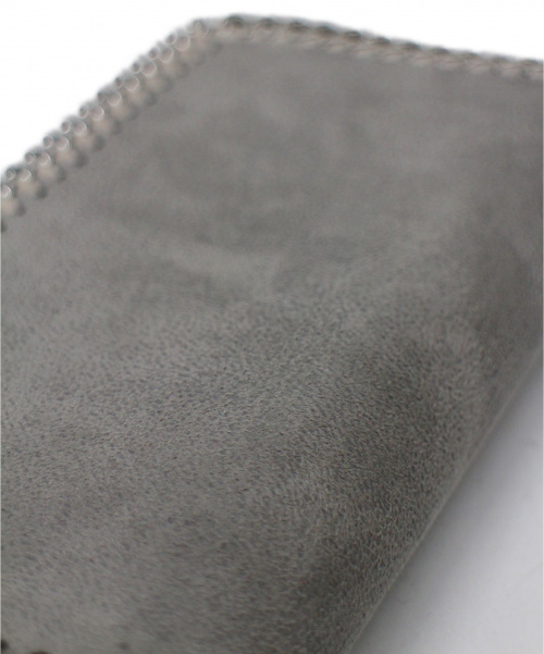 STELLA McCARTNEY（ステラマッカートニー）STELLA McCARTNEY (ステラ・マッカートニー) ラウンドファスナー長財布 グレー ファラベラ 540021の古着・服飾アイテム