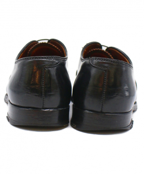 Alden（オールデン）ALDEN (オールデン) コードバンストレートチップシューズ ブラック サイズ:8 B/D 9016 CORDOVAN PERF TIPの古着・服飾アイテム