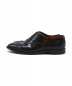 ALDEN (オールデン) コードバンストレートチップシューズ ブラック サイズ:8 B/D 9016 CORDOVAN PERF TIP：39800円