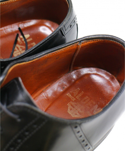 Alden（オールデン）ALDEN (オールデン) コードバンプレーントゥシューズ ブラック サイズ:10 1/2 991 サドルシューズの古着・服飾アイテム