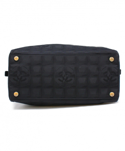 CHANEL（シャネル）CHANEL (シャネル) ココチャーム付きハンドバッグ ブラック ニュートラベルライン 10551904の古着・服飾アイテム