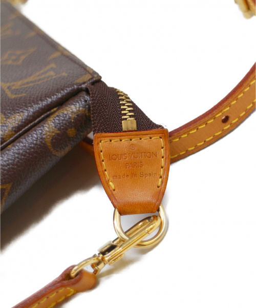 LOUIS VUITTON（ルイ ヴィトン）LOUIS VUITTON (ルイヴィトン) ショルダーバッグ モノグラム M51980 CA1004 ポシェット・アクセソワールの古着・服飾アイテム