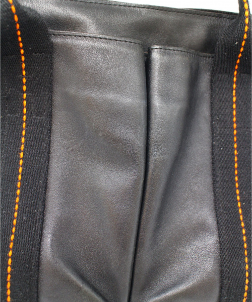 HERMES（エルメス）HERMES (エルメス) トートバッグ ブラック キャラバン ホリゾンタルMM he-ba-3956の古着・服飾アイテム