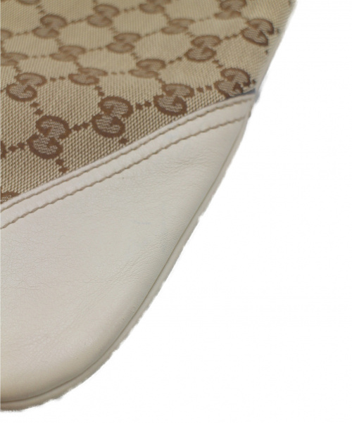 GUCCI（グッチ）GUCCI (グッチ) ハンドバッグ ベージュ GG 169947 214397  イタリア製の古着・服飾アイテム