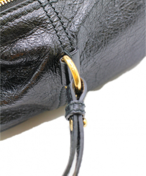 BALENCIAGA（バレンシアガ）BALENCIAGA (バレンシアガ) ショルダーバッグ ブラック 466542 D94IG　ブランケットスクエアMの古着・服飾アイテム