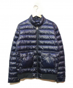 MONCLERモンクレール）の古着「DELONダウンジャケット」｜ネイビー