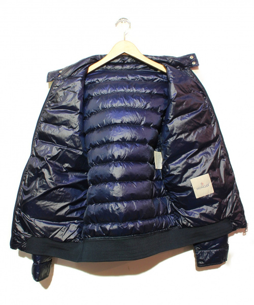 MONCLER（モンクレール）MONCLER (モンクレール) DELONダウンジャケット ネイビー サイズ:3 DELON DOWN JACKETの古着・服飾アイテム
