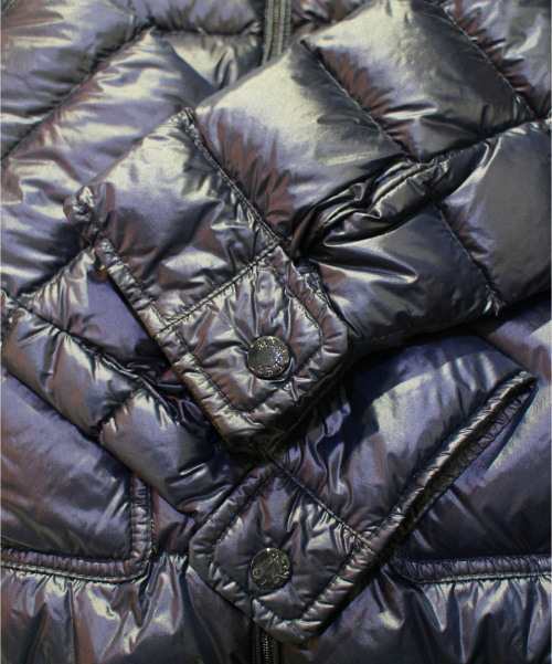 MONCLER（モンクレール）MONCLER (モンクレール) DELONダウンジャケット ネイビー サイズ:3 DELON DOWN JACKETの古着・服飾アイテム