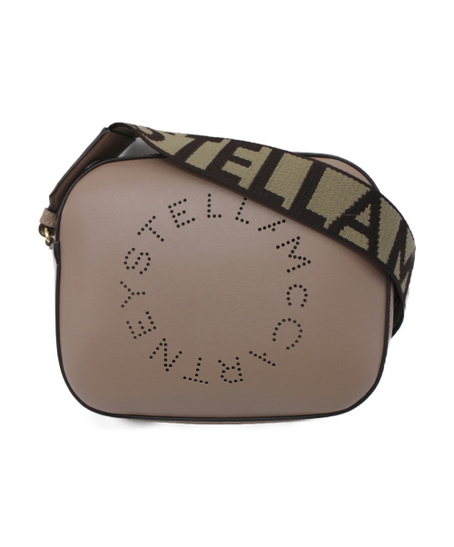 STELLA McCARTNEY（ステラマッカートニー）STELLA McCARTNEY (ステラマッカートニー) ロゴ カメラ バッグ ピンクベージュ サイズ:- LOGO Camera BAG Eco Soft Alter Nappaの古着・服飾アイテム