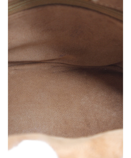 LOEWE（ロエベ）LOEWE (ロエベ) ヴィンテージショルダーバッグ アイボリーの古着・服飾アイテム
