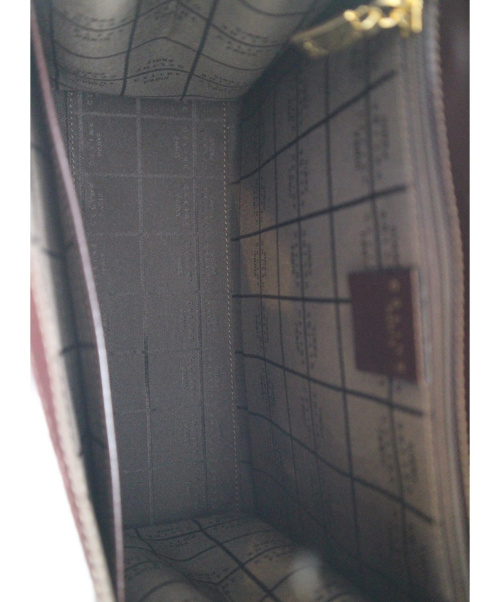 CELINE（セリーヌ）CELINE (セリーヌ) 金チェーンヴィンテージショルダーバッグ ブラウン MC98/2の古着・服飾アイテム