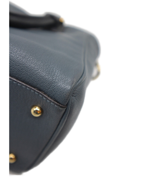 LOEWE（ロエベ）LOEWE (ロエベ) アナグラムワンショルダーバッグ スカイブルーの古着・服飾アイテム